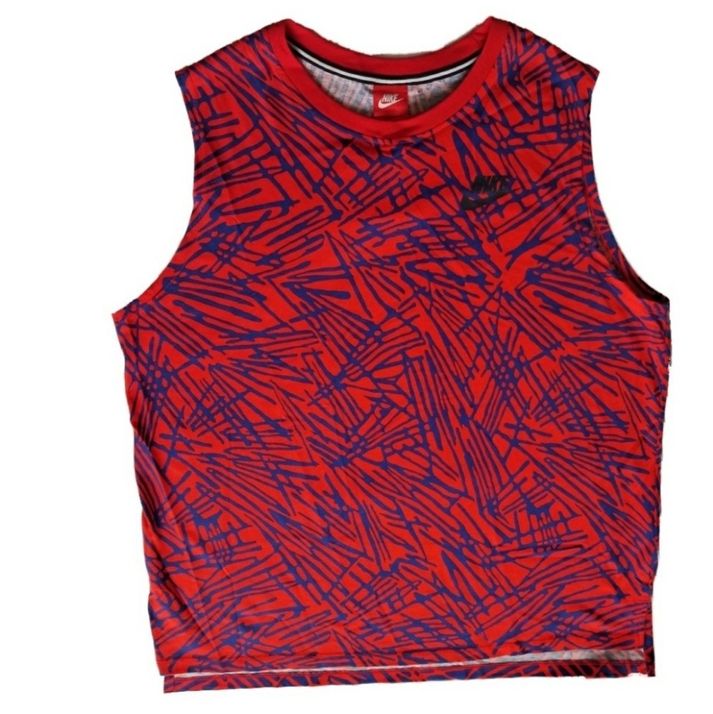 Nike Women Athletic Tank Top XL Sportwear Workout Sleeveless TShirt